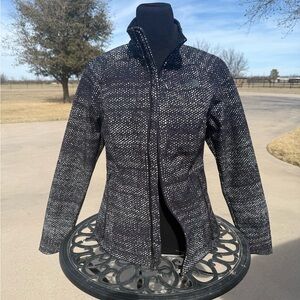 The North Face Women's Black and White Ski Jacket